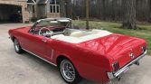 1st gen red 1965 Ford Mustang convertible 289 V8 For Sale
