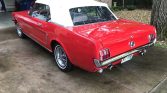 1st gen red 1965 Ford Mustang convertible 289 V8 For Sale