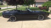 1st gen triple black 1971 Ford Mustang convertible For Sale