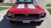 1st generation red 1968 Ford Mustang 302 automatic For Sale