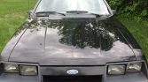 3rd gen black 1985 Ford Mustang LX convertible V8 For Sale