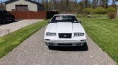 3rd gen white 1984 Ford Mustang 5spd manual V8 For Sale