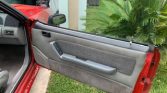 3rd generation red 1989 Ford Mustang GT automatic For Sale