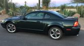 4th gen Dark Highland Green 2001 Ford Mustang Bullitt For Sale