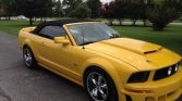 5th gen yellow 2005 Ford Mustang GT convertible For Sale