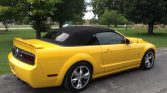 5th gen yellow 2005 Ford Mustang GT convertible For Sale