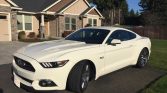 6th gen Wimbledon White 2015 Ford Mustang GT auto For Sale