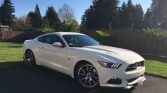6th gen Wimbledon White 2015 Ford Mustang GT auto For Sale