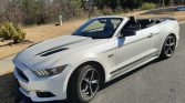 6th gen white 2017 Ford Mustang GT convertible CS For Sale