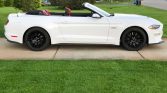 6th gen white 2019 Ford Mustang GT convertible manual For Sale