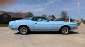 1st gen light blue 1973 Ford Mustang Grande automatic For Sale