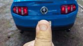 5th gen blue 2010 Ford Mustang convertible V6 auto For Sale