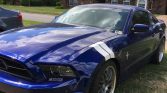 5th generation blue 2014 Ford Mustang 6spd manual For Sale