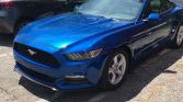 6th generation blue 2017 Ford Mustang automatic For Sale