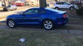 6th generation blue 2017 Ford Mustang automatic For Sale