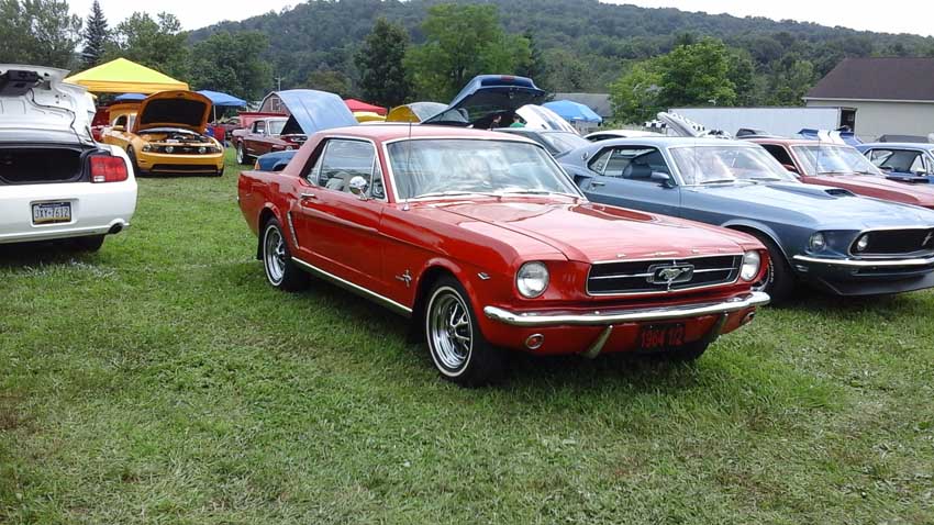 1st generation red 1964 Ford Mustang 289 automatic For ...