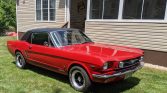 1st generation red 1965 Ford Mustang 289 V8 For Sale