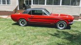 1st generation red 1965 Ford Mustang 289 V8 For Sale