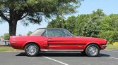 1st gen Candy Apple Red 1968 Ford Mustang CS 289 V8 For Sale