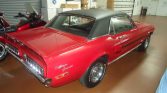 1st gen Candy Apple Red 1968 Ford Mustang CS 289 V8 For Sale
