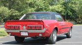 1st gen Candy Apple Red 1968 Ford Mustang CS 289 V8 For Sale