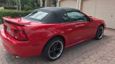 4th generation red 2002 Ford Mustang GT convertible For Sale