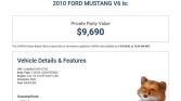 5th gen red 2010 Ford Mustang convertible V6 automatic For Sale