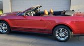 5th gen red 2010 Ford Mustang convertible V6 automatic For Sale