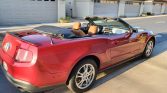 5th gen red 2010 Ford Mustang convertible V6 automatic For Sale