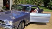 1st gen blue 1966 Ford Mustang 289 V8 automatic For Sale