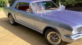 1st gen blue 1966 Ford Mustang 289 V8 automatic For Sale