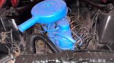 1st gen red 1967 Ford Mustang Fastback V6 automatic For Sale