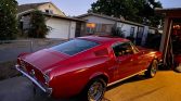 1st gen red 1967 Ford Mustang Fastback V6 automatic For Sale