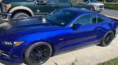 6th gen Deep Impact Blue 2015 Ford Mustang GT Premium For Sale