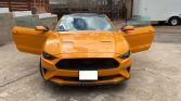 6th gen Orange Fury Met Tri-Coat 2018 Ford Mustang EcoBoost For Sale