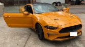 6th gen Orange Fury Met Tri-Coat 2018 Ford Mustang EcoBoost For Sale