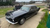 1st generation black 1966 Ford Mustang automatic For Sale