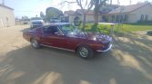 1st generation red 1968 Ford Mustang manual For Sale