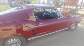 1st generation red 1968 Ford Mustang manual For Sale