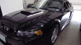 4th gen black 2002 Ford Mustang Roush II 5spd manual For Sale