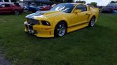 5th gen yellow 2006 Ford Mustang GT w/ Cervini body kit For Sale