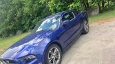 5th generation blue 2014 Ford Mustang automatic For Sale