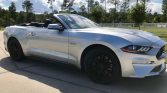 6th gen silver 2018 Ford Mustang GT Premium convertible For Sale
