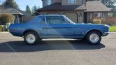 1st gen Acapulco Blue Metallic 1968 Ford Mustang For Sale