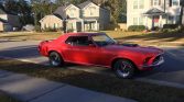 1st gen Calypso Coral 1969 Ford Mustang Grande For Sale