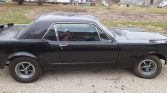 1st gen black 1965 Ford Mustang 302 automatic For Sale