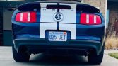 5th gen blue 2010 Ford Mustang Shelby GT500 V8 For Sale