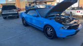 5th gen blue 2010 Ford Mustang convertible V8 For Sale