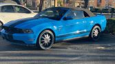5th gen blue 2010 Ford Mustang convertible V8 For Sale