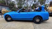 5th gen blue 2010 Ford Mustang convertible V8 For Sale